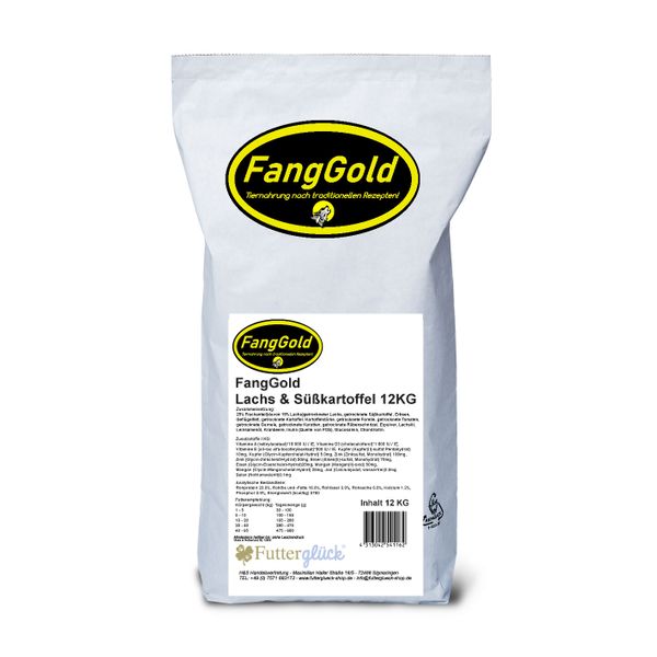 FangGold Lachs & Süsskartoffel 12kg